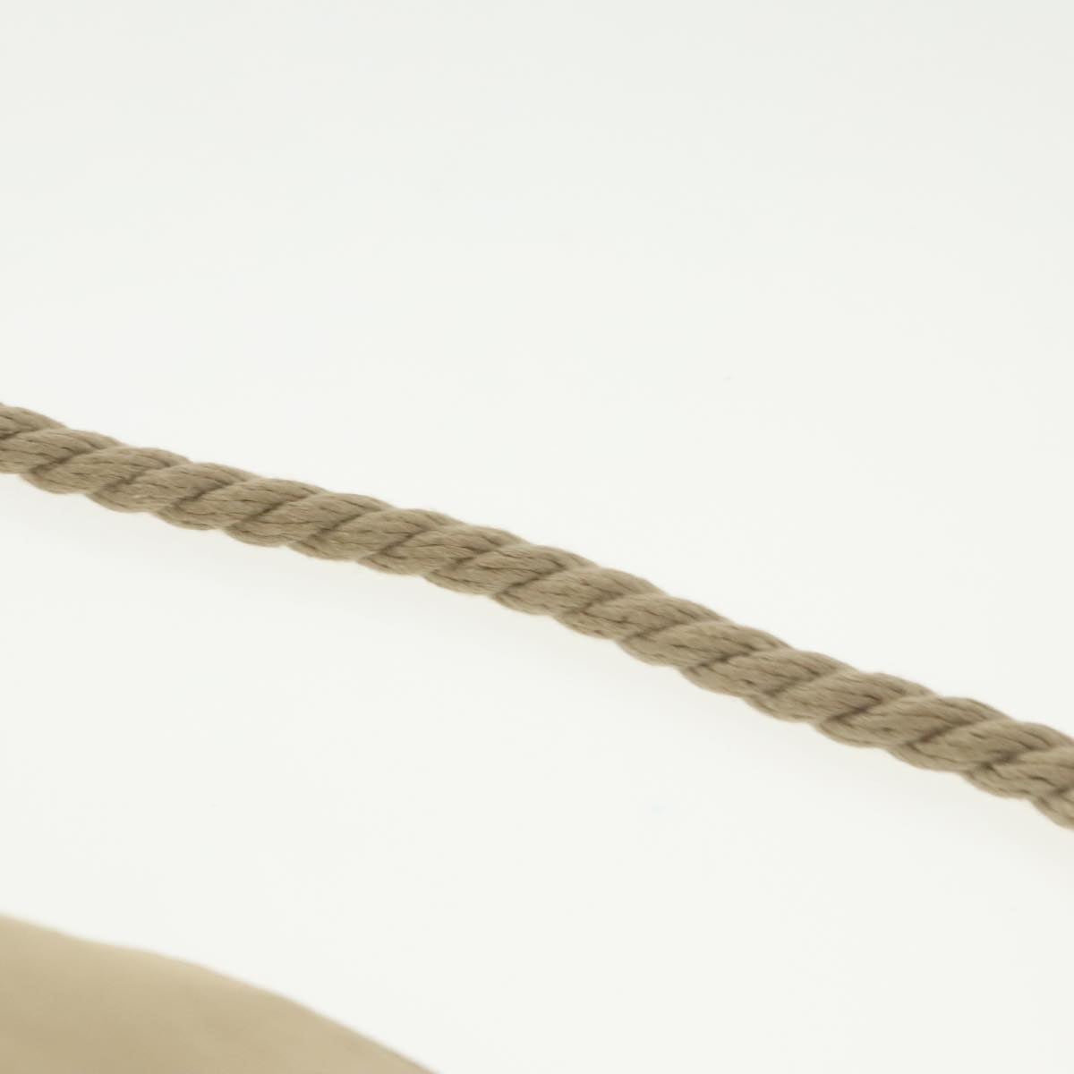CHANEL Shoulder Bag Canvas Beige CC bs19434