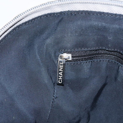 CHANEL Unlimited Tote Bag Nylon Silver CC bs19653