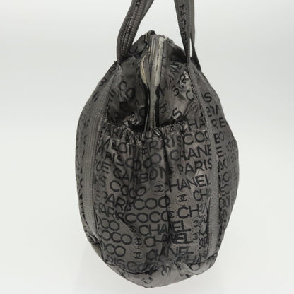 CHANEL Unlimited Tote Bag Nylon Silver CC bs19653