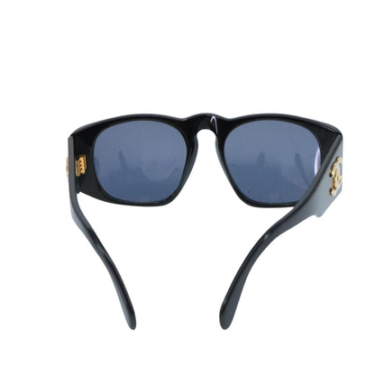 CHANEL Sunglasses plastic Black CC bs19747