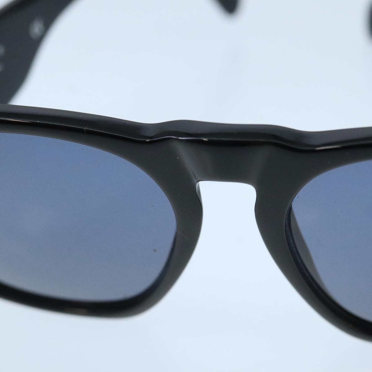CHANEL Sunglasses plastic Black CC bs19747