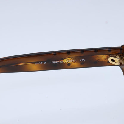 CHANEL Sunglasses plastic Brown CC bs20031
