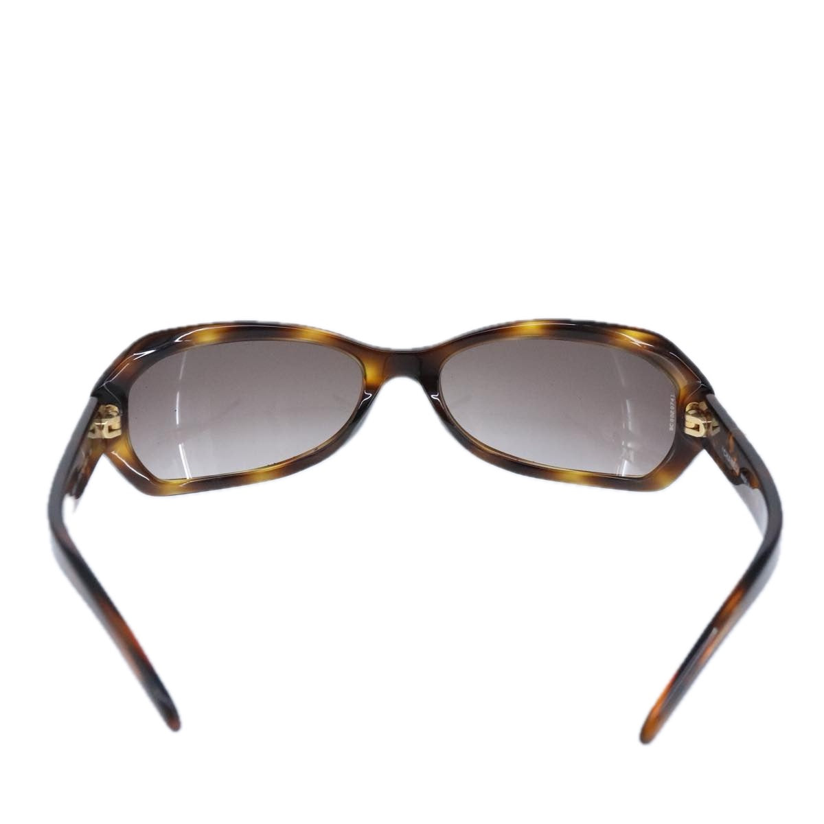 CHANEL Sunglasses plastic Brown CC bs20031
