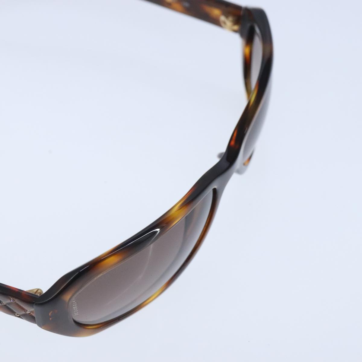 CHANEL Sunglasses plastic Brown CC bs20031
