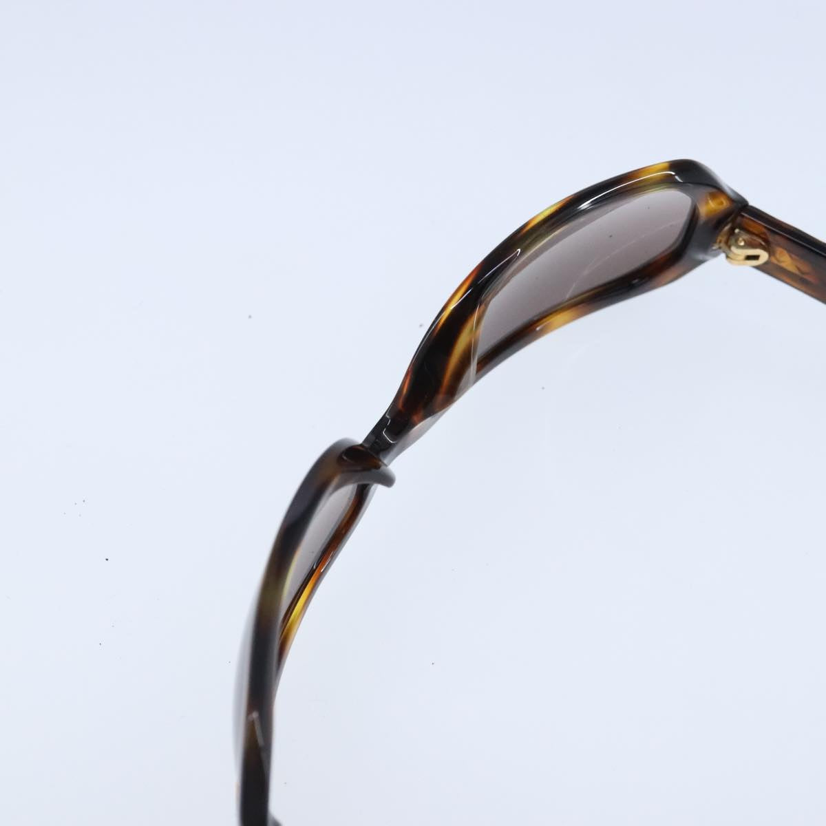 CHANEL Sunglasses plastic Brown CC bs20031