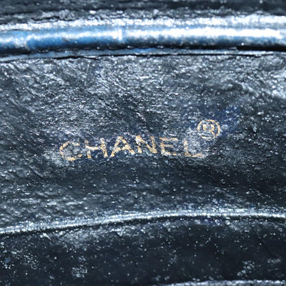 CHANEL Matelasse Chain Shoulder Bag Lamb Skin Black Gold CC bs20231