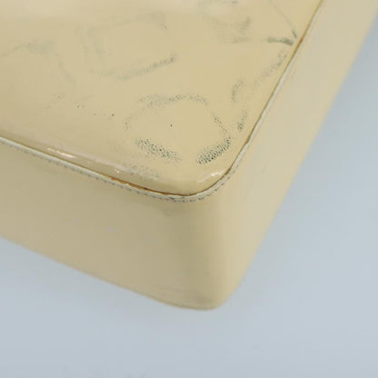 CHANEL Tote Bag Enamel White CC bs20237