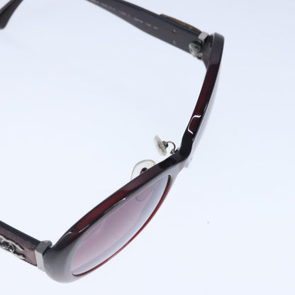 CHANEL Sunglasses plastic Brown CC bs20396