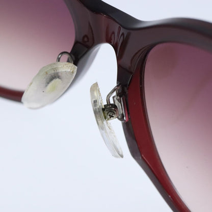CHANEL Sunglasses plastic Brown CC bs20396