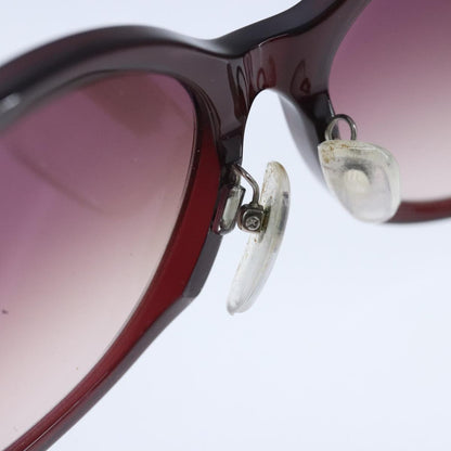 CHANEL Sunglasses plastic Brown CC bs20396
