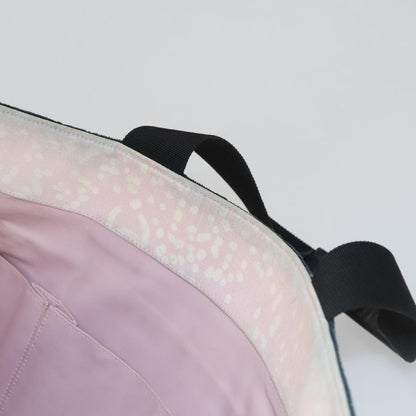 CHANEL High Summer Tote Bag Canvas Pink Silver CC bs20616