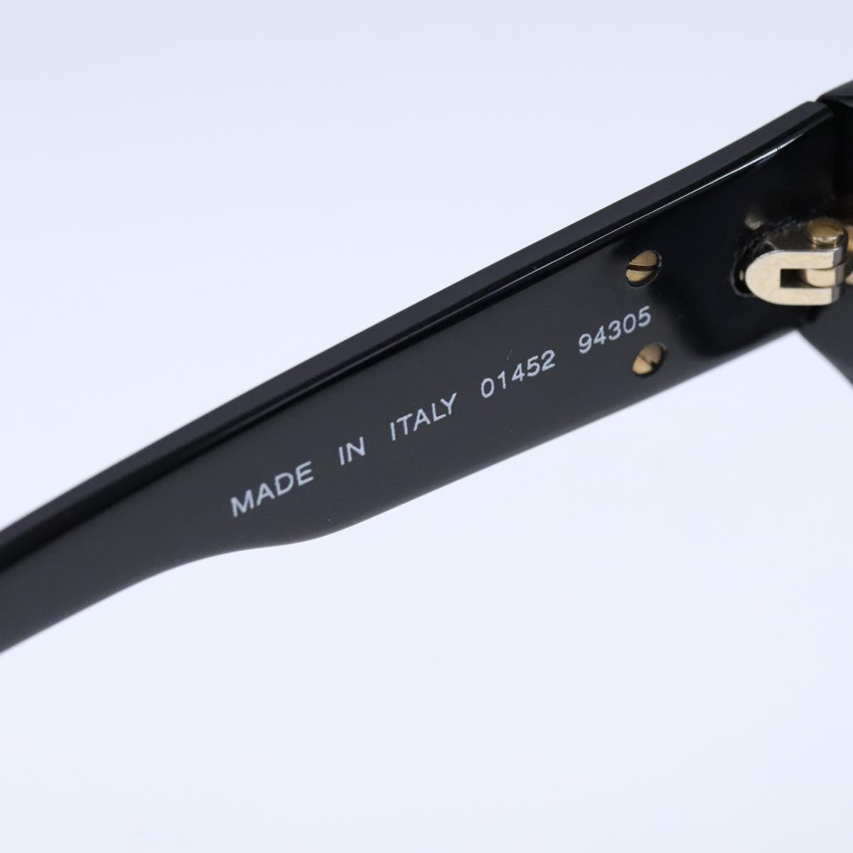 CHANEL Sunglasses plastic Black CC bs20642