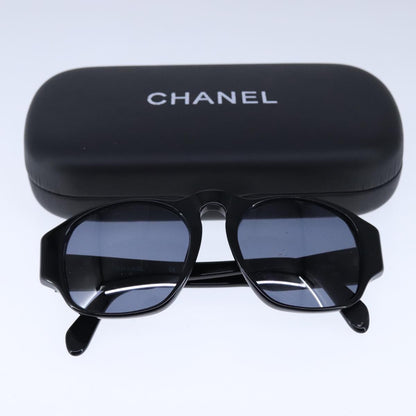 CHANEL Sunglasses plastic Black CC bs20642