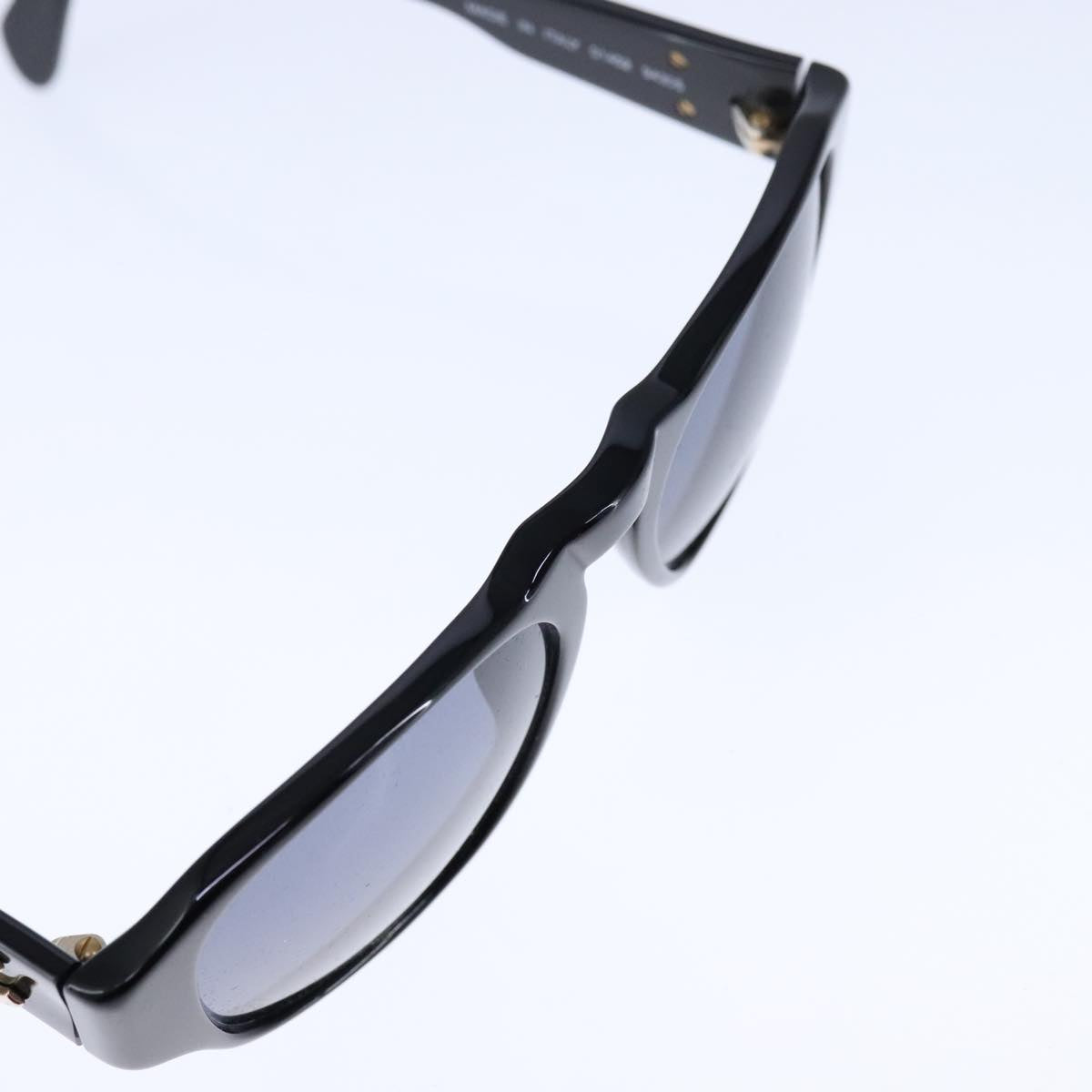 CHANEL Sunglasses plastic Black CC bs20642