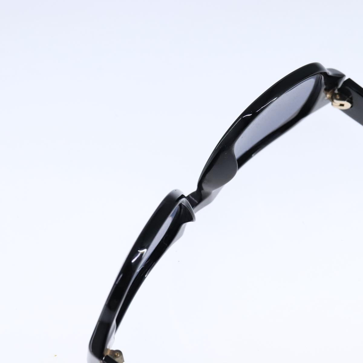 CHANEL Sunglasses plastic Black CC bs20642