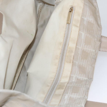 CHANEL New Travel line Tote Bag Nylon Beige CC bs20759