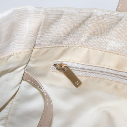 CHANEL New Travel line Tote Bag Nylon Beige CC bs20759
