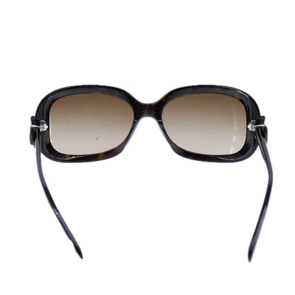 CHANEL Sunglasses plastic Black CC bs21110