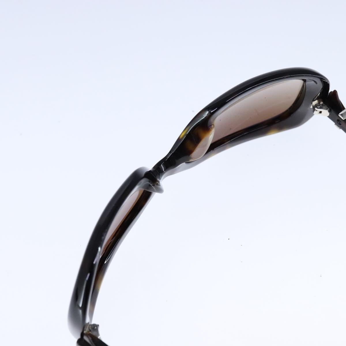 CHANEL Sunglasses plastic Black CC bs21110