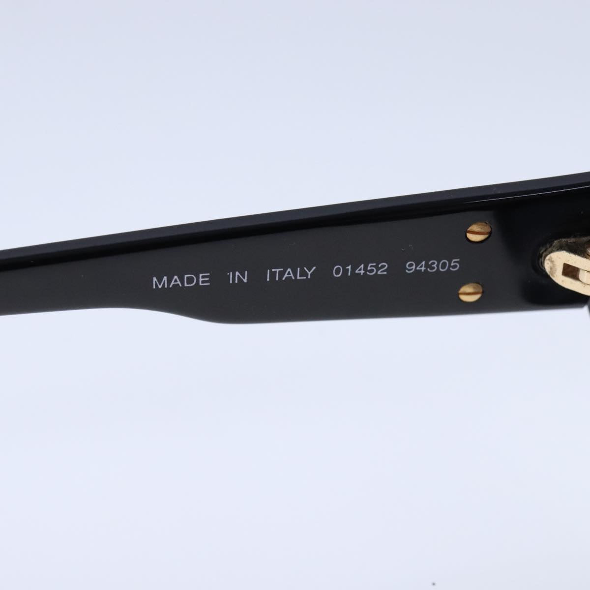 CHANEL Sunglasses plastic Black CC bs21117