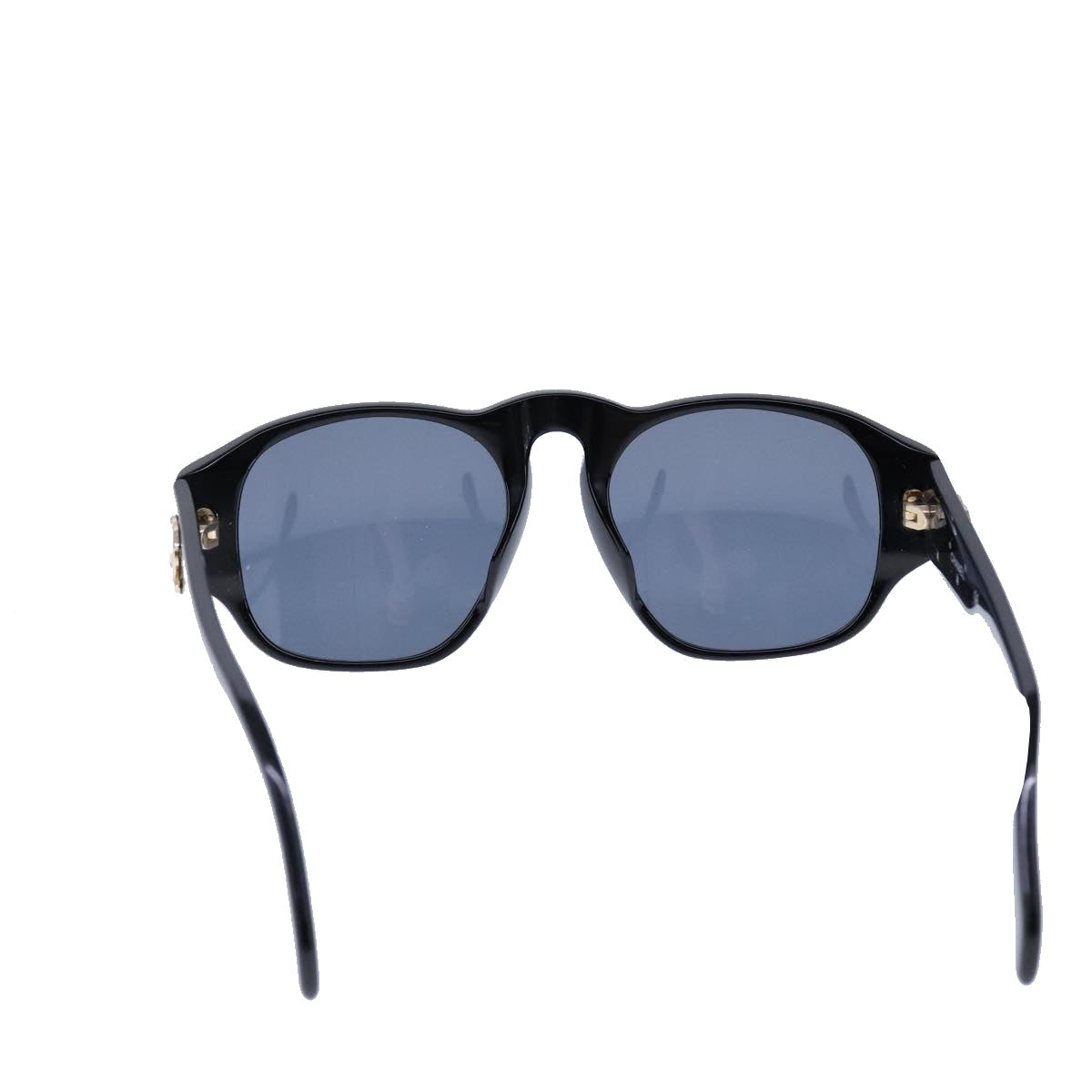 CHANEL Sunglasses plastic Black CC bs21117