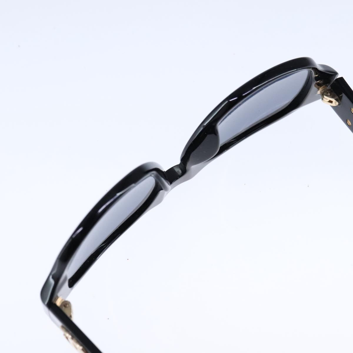 CHANEL Sunglasses plastic Black CC bs21117