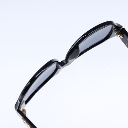 CHANEL Sunglasses plastic Black CC bs21117