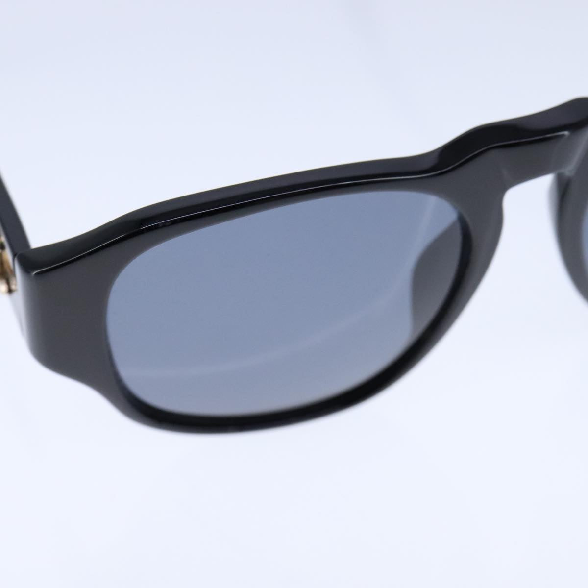CHANEL Sunglasses plastic Black CC bs21117