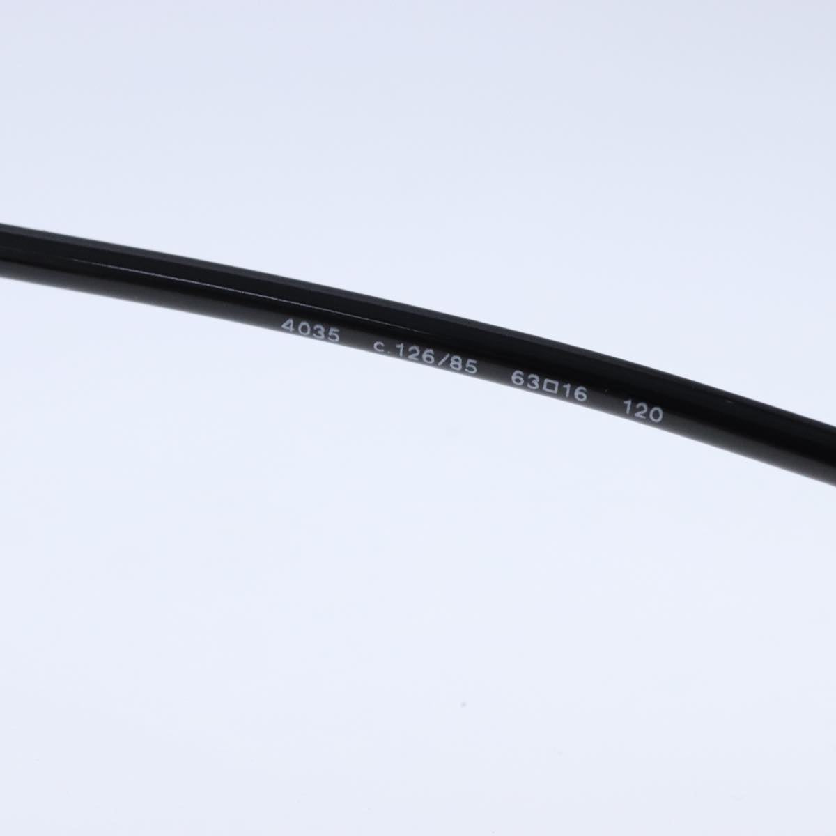 CHANEL Sunglasses metal Black CC bs21240