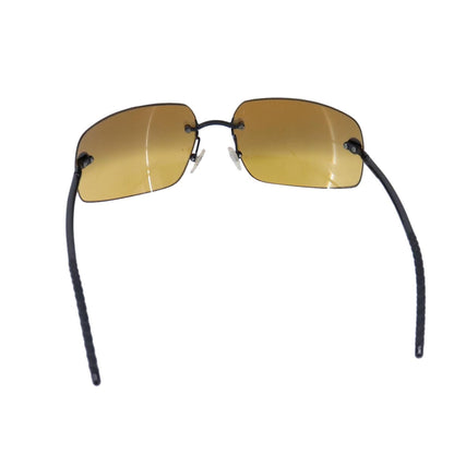 CHANEL Sunglasses metal Black CC bs21240