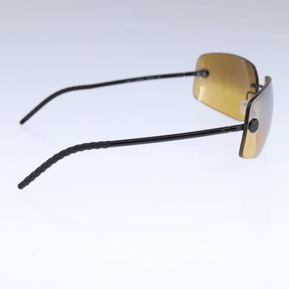 CHANEL Sunglasses metal Black CC bs21240