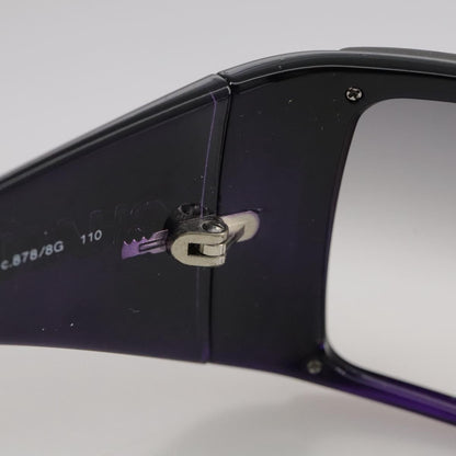 CHANEL Sunglasses plastic Purple CC bs21339