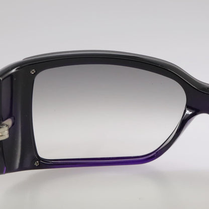 CHANEL Sunglasses plastic Purple CC bs21339