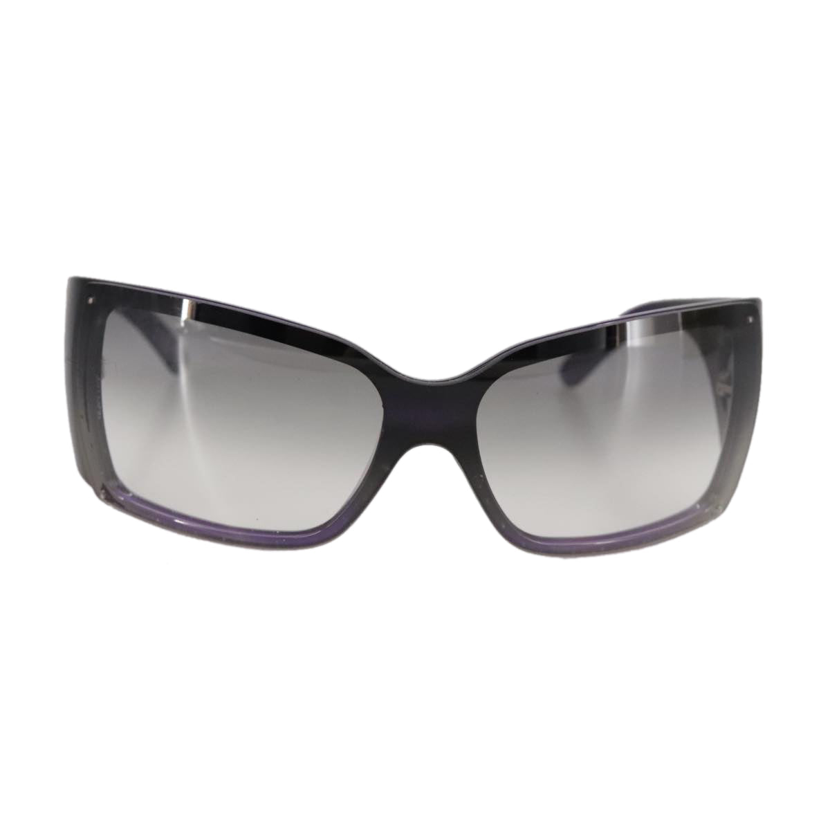 CHANEL Sunglasses plastic Purple CC bs21339