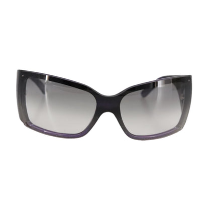 CHANEL Sunglasses plastic Purple CC bs21339