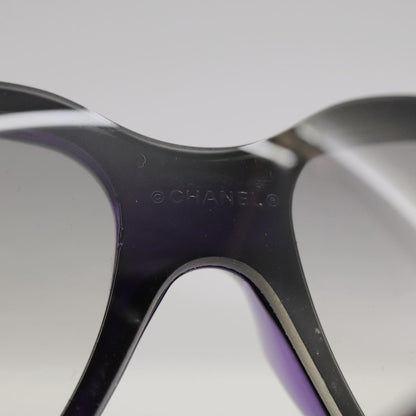 CHANEL Sunglasses plastic Purple CC bs21339