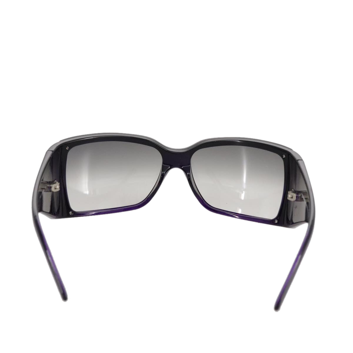 CHANEL Sunglasses plastic Purple CC bs21339