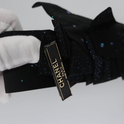 CHANEL Belt Leather 29.9"" Black CC bs21650