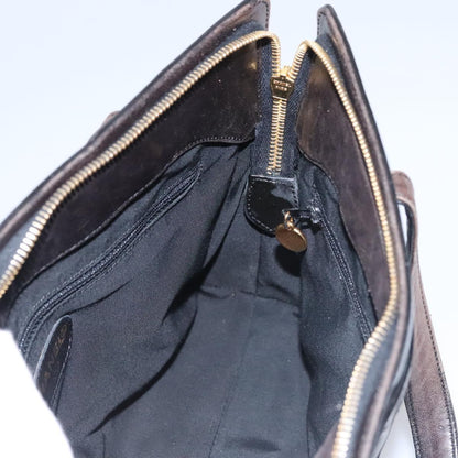 CHANEL COCO Mark Tote Bag Patent Leather Black Gold CC bs21837