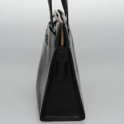 CHANEL COCO Mark Tote Bag Patent Leather Black Gold CC bs21837