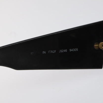 CHANEL Sunglasses Plastic Black CC bs22166