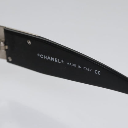 CHANEL Sunglasses Plastic Black CC bs22172