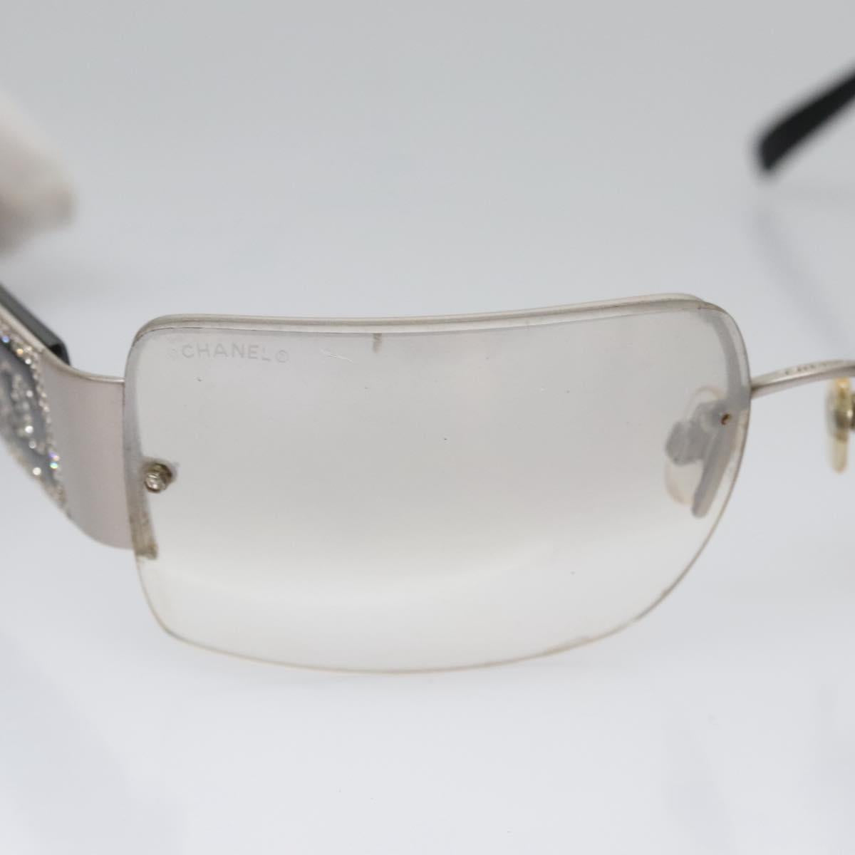 CHANEL Sunglasses Plastic Black CC bs22172