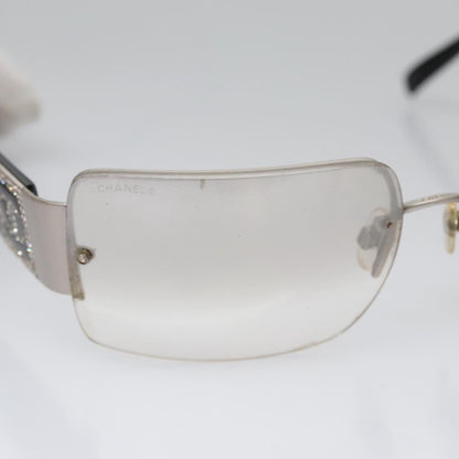 CHANEL Sunglasses Plastic Black CC bs22172