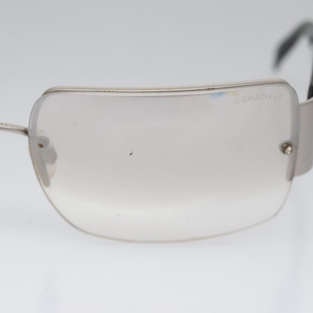 CHANEL Sunglasses Plastic Black CC bs22172