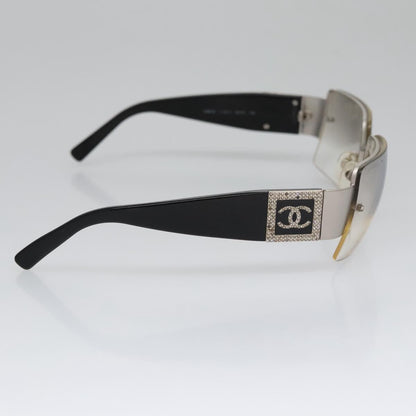 CHANEL Sunglasses Plastic Black CC bs22172