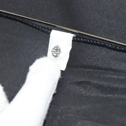 CHANEL & Umbrella Holder Umbrella Nylon Patent Leather Black CC bs22266