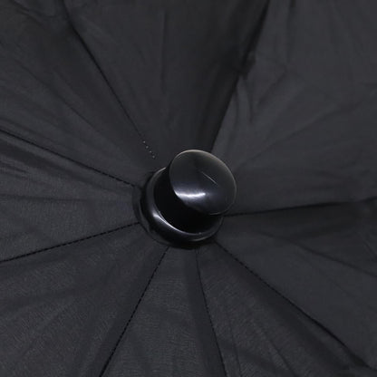 CHANEL & Umbrella Holder Umbrella Nylon Patent Leather Black CC bs22266