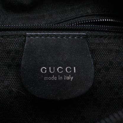 GUCCI Bamboo Shoulder Bag Nylon Black 000205805095  bs6818