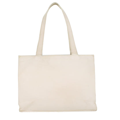 CHANEL Tote Bag Caviar Skin White CC bs8320